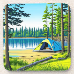 Posavasos Camping natural de carpas temáticas en los bosques