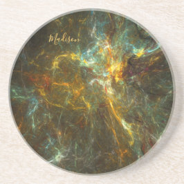 Posavasos Campo de estrella de nombre personalizado