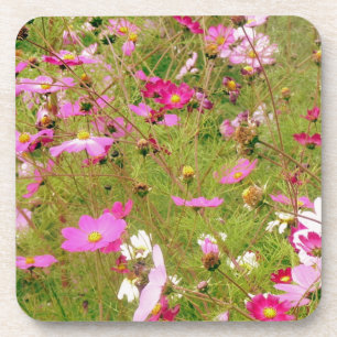 Posavasos Campo De Flores Rosa