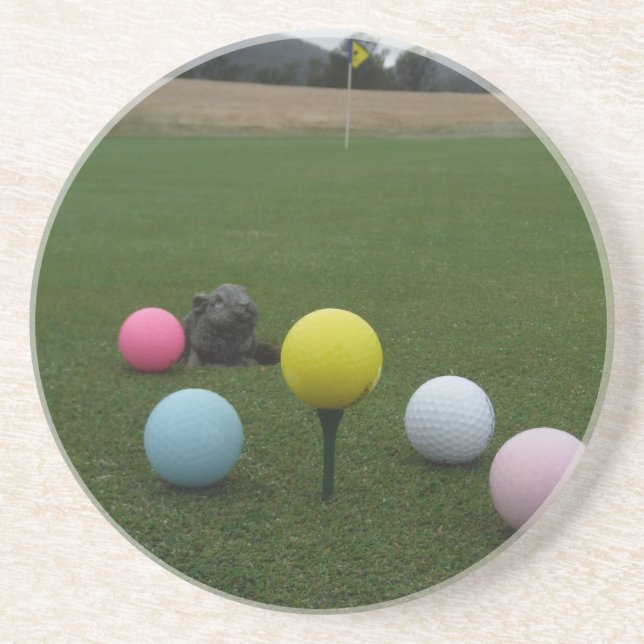 Posavasos Campo de golf de montaña de Semana Santa (Frente)