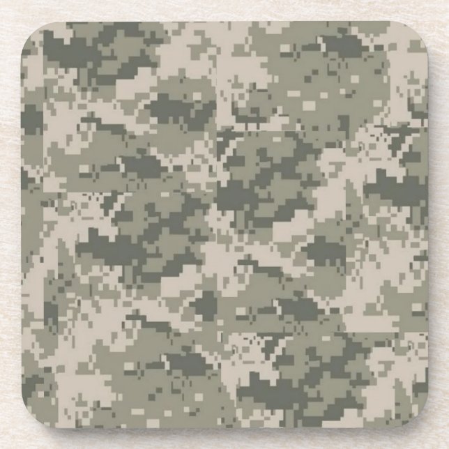 Posavasos Camuflaje ACU Camouflage Digital Pattern Coaster d (Frente)