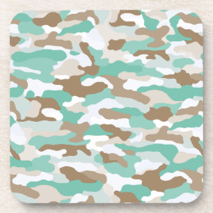 Posavasos Camuflaje costero