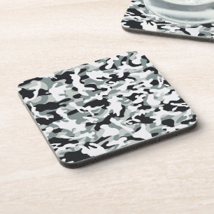 Posavasos Camuflaje de polvo de nieve