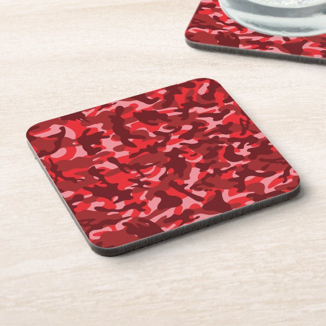 Posavasos Camuflaje de salmón rojo (Lado Izquierdo)