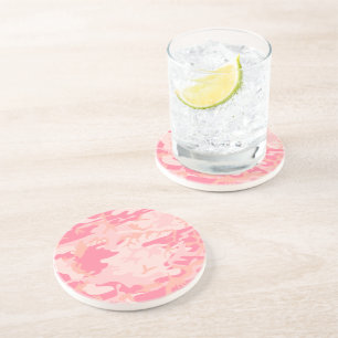 Posavasos Camuflaje rosa, ejército, ejército