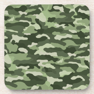 Posavasos Camuflaje verde
