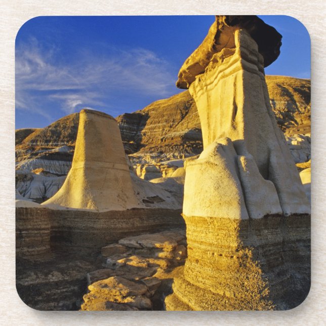 Posavasos Canadá, Alberta, Drumheller. Hoodoos. (Frente)