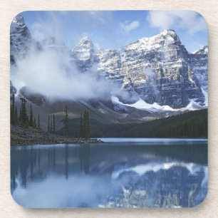 Posavasos Canadá, Alberta, Parque Nacional Banff, Lago