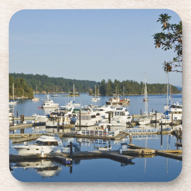 Posavasos Canadá, BC, Islas del Golfo, Isla Salt Spring, (Frente)
