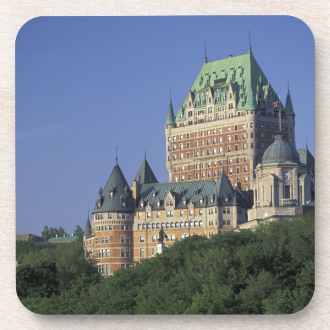 Posavasos Canadá, Ciudad de Quebec. Chateau Frontenac. (Frente)