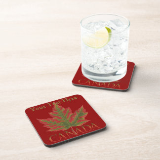 Posavasos Canadá: Montañas de Canadá y recuerdos de Personal