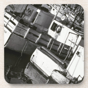 Posavasos Canadá, Nueva Escocia, Digby. Barcos de pesca