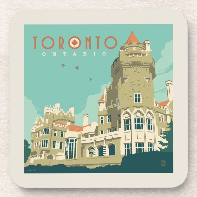 Posavasos Canada | Toronto, Casa Loma (Frente)