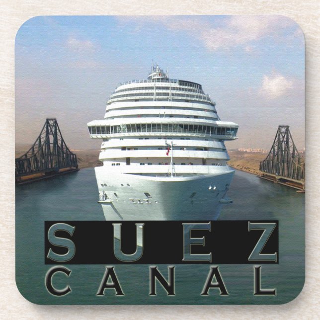 Posavasos Canal de Suez (Frente)
