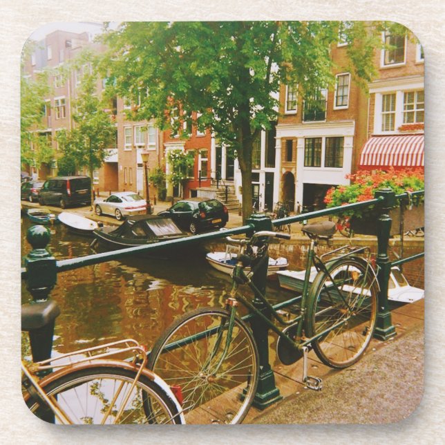 Posavasos Canales de Amsterdam (Frente)