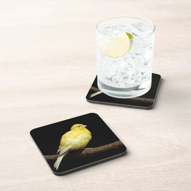 Posavasos Canario Amarillo (Lado Derecho)