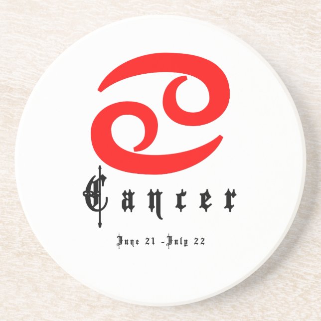 Posavasos Cáncer, junio 21 - julio 22 (Frente)