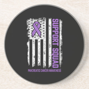 Posavasos Cáncer Pancreático Apoyo Escuadrón Cáncer Pancreát