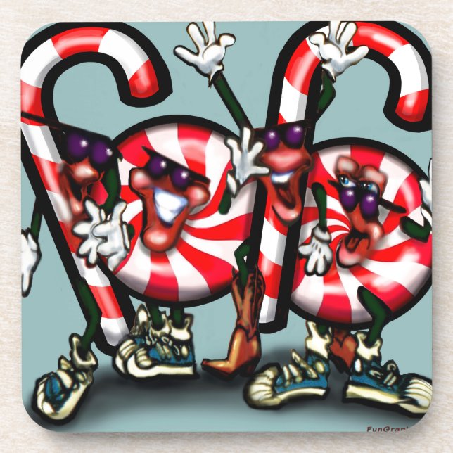 Posavasos Candy Cane Gang (Frente)