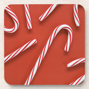 Posavasos Candy Canes