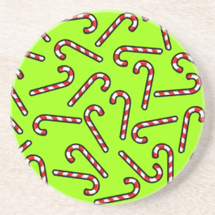 Posavasos Candy Canes
