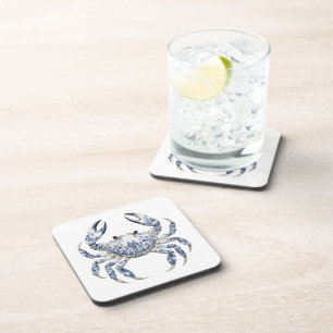 Posavasos Cangrejo azul