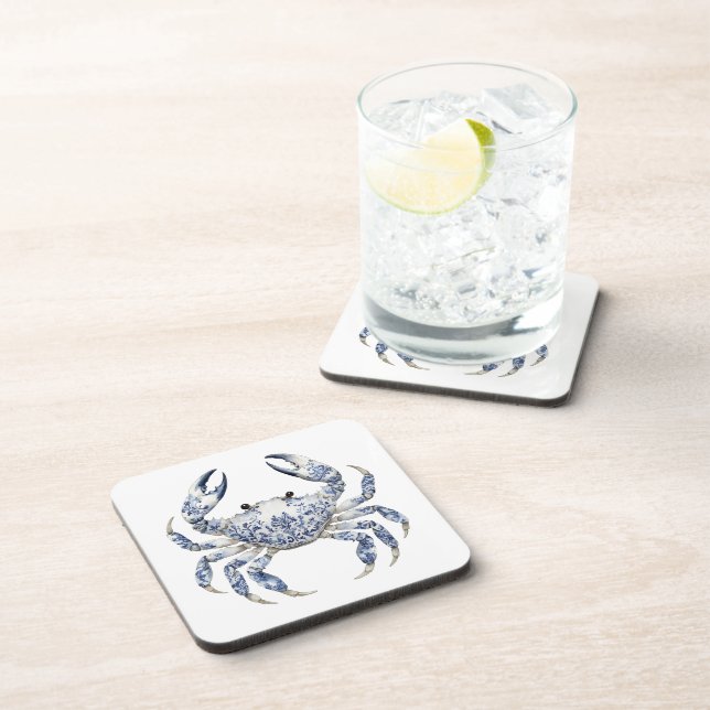 Posavasos Cangrejo azul (Lado Derecho)