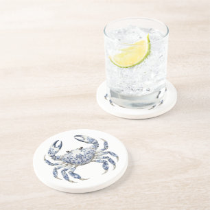 Posavasos Cangrejo azul