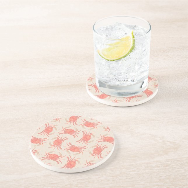 Posavasos Cangrejo - Peach Fuzz 2024 (Lado)