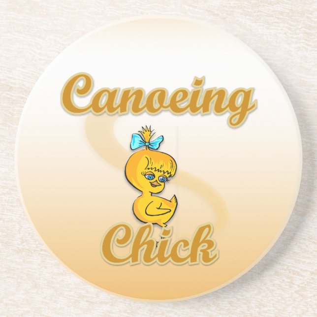 Posavasos Canoeing Chick (Frente)