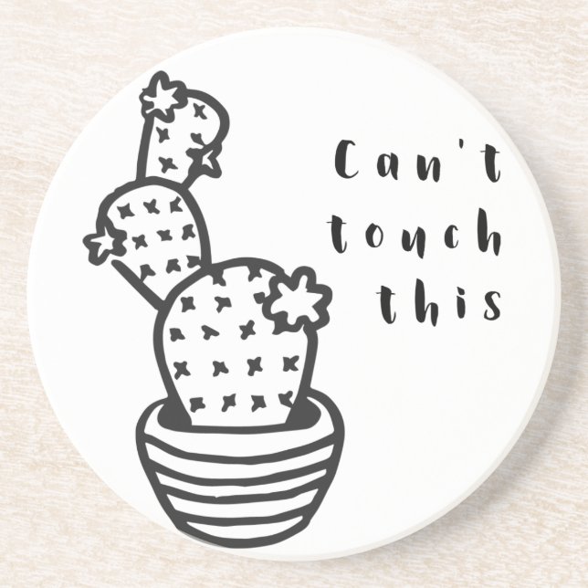 Posavasos Cant Touch Cactus (Frente)