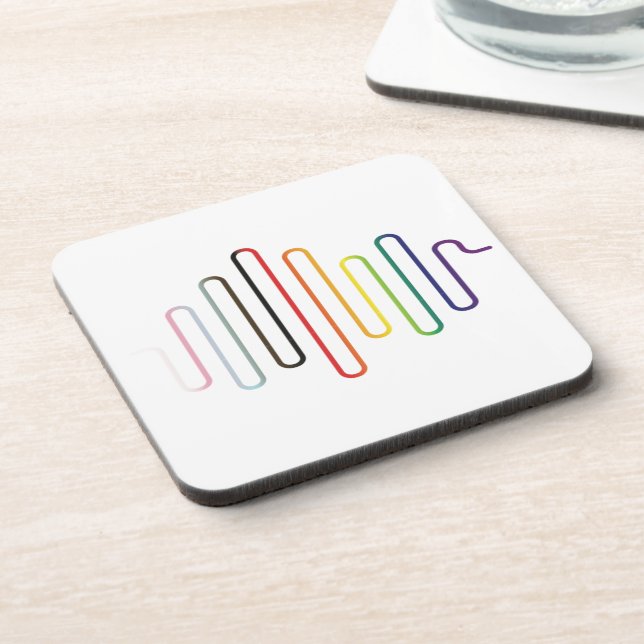 Posavasos Cantando la montaña rusa (Lado Izquierdo)