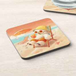 Posavasos Canto sonriente - Modo playa activado