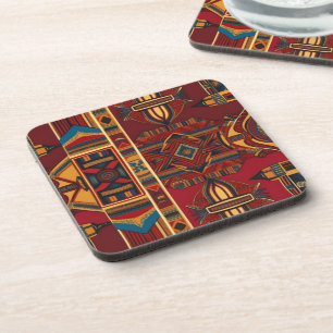 Posavasos Canvas africanas