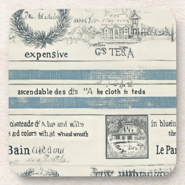 Posavasos Capas marinas (Frente)