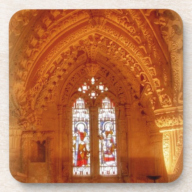 Posavasos Capilla interior de Rosslyn (Frente)