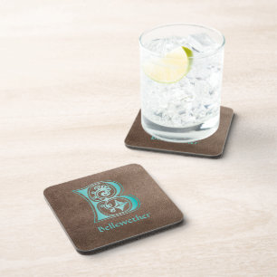 Posavasos Capital decorativa Botánica Medieval B