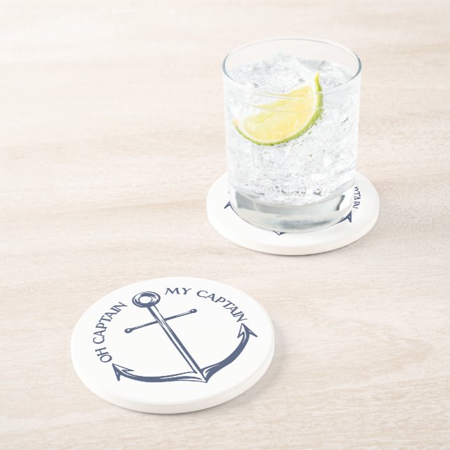 Posavasos Capitán Mi Capitán (Lado)