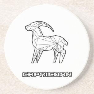 Posavasos Capricornio Zodiac Rótulo