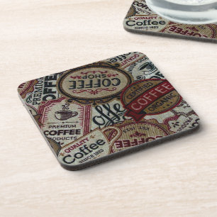 Posavasos Cápsulas Vintage de café