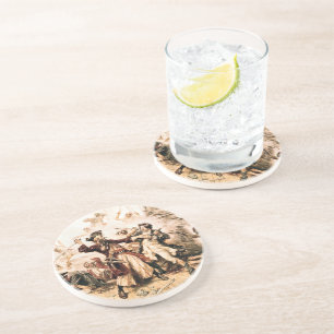 Posavasos Captura, Pirata Barbanegra, Venganza de la Reina A