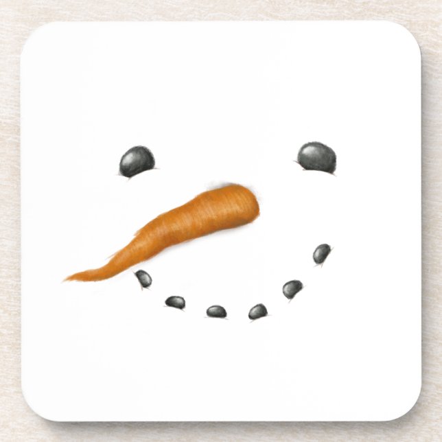 POSAVASOS CARA DE SNOWMAN (Frente)