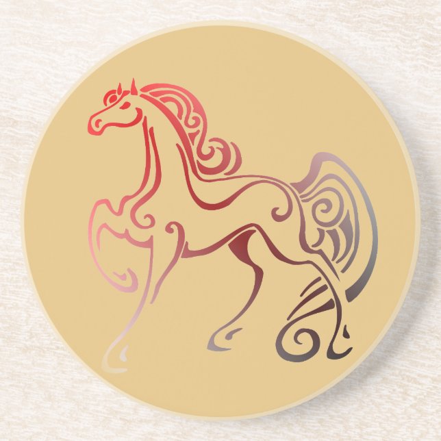 Posavasos Caras de caballo (Frente)
