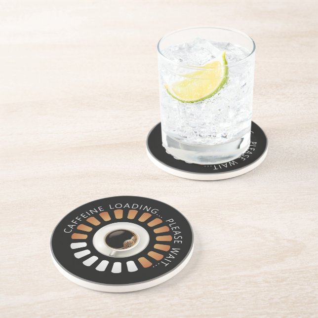 Posavasos Carga de cafeína (Lado)