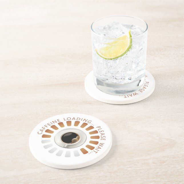 Posavasos Carga de cafeína (Lado)