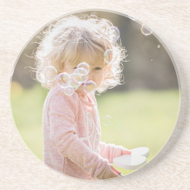Posavasos Cargar foto personalizado Crear tu propia imagen (Frente)