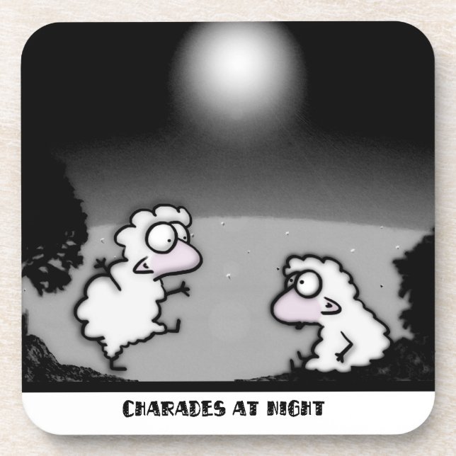 Posavasos Cargos nocturnos (Frente)