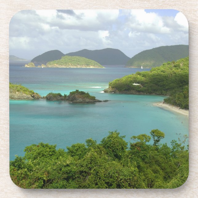 Posavasos Caribe, Islas Vírgenes de Estados Unidos, St. John (Frente)