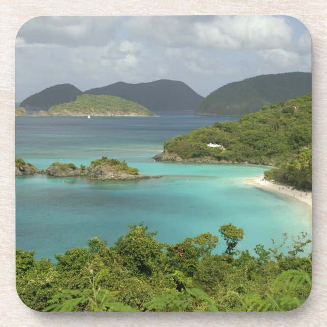 Posavasos Caribe, Islas Vírgenes de Estados Unidos, St. John (Frente)