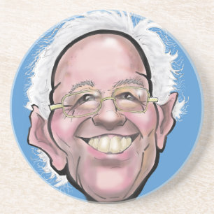 Posavasos Caricatura de Bernie Sanders